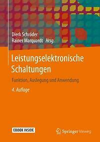 Leistungselektronische Schaltungen von Dierk Schröder Rainer Marquardt ...