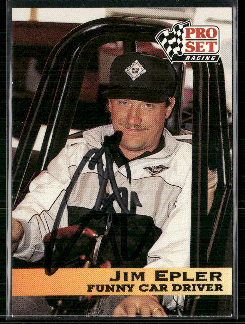 Jim Epler Signed 1992 Pro Set IP Auto #40
