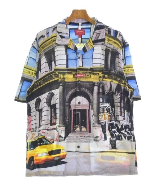 Chemise décontractée suprême blanc x noir x bleu etc(modèle total) L 2200448719078