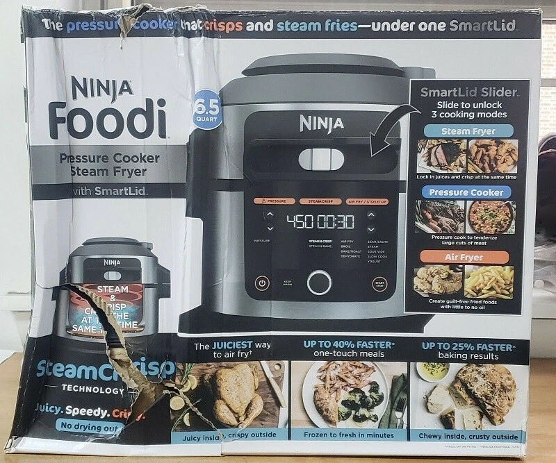 Ninja 6.5-Quart Programmable Electric Pressure Cooker in the Electric  Pressure Cookers department at