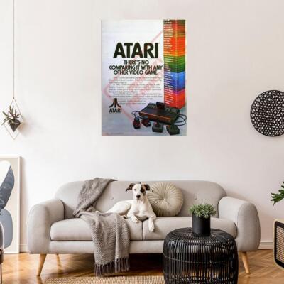 525209 ATARI ( ) Vintage Retro Video Game 36x24 WALL PRINT POSTER