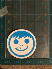 Neff Headwear 4 Smiley Face Blue Sticker Skateboard Streetwear Free Shipping