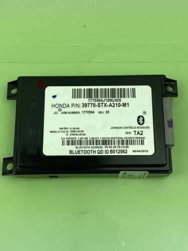 2010-2011 ACURA MDX BLUETOOTH COMMUNICATION CONTROL MODULE 39770STXA210M1 - Picture 1 of 15