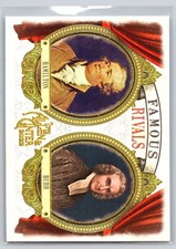 2022 Topps Allen & Ginter #FR-1 Alexander Hamilton / Aaron Burr Famous Rivals