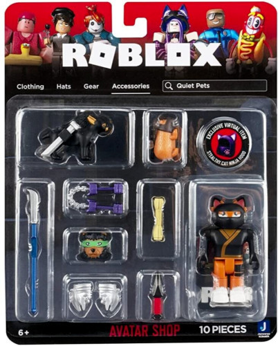 Roblox Avatar Shop Quiet Pets Action Figure 