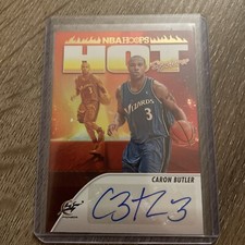 2023-24 PANINI NBA HOOPS CARON BUTLER HOT SIGNATURES HOLO AUTO