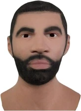 Gangster Boss Mask for Masquerade Party Halloween Mask Latex Material Full Head