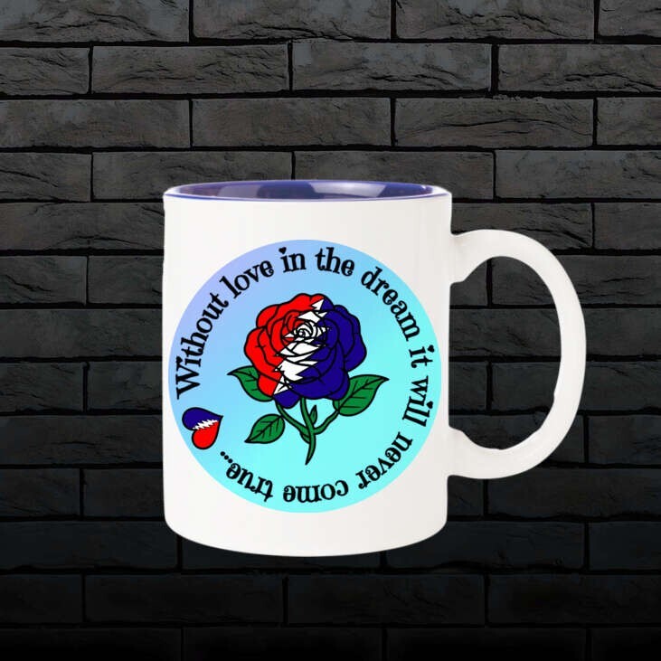 Grateful Dead & Co, Jerry Garcia inspired waterproof sticker, original design