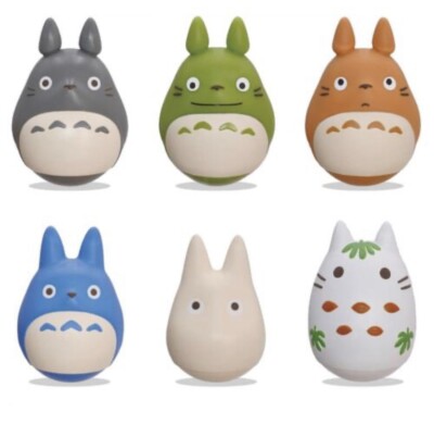 My Neighbor Totoro Weeble Wobble Small Figure Studio Ghibli, one kind, at random