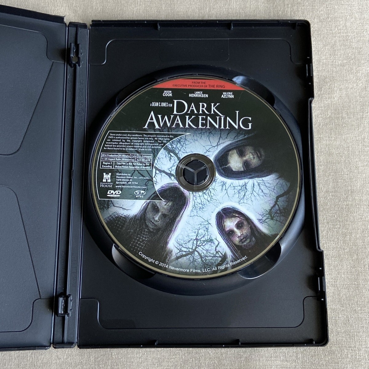 Dark Awakening (DVD 2014) Horror Thriller Paranormal Lance