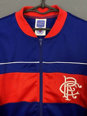 RETRO REPLICA MEN'S FC RANGERS GLASGOW 1983/1984 JACKET SOCCER