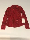 NEW LULULEMON Define Jacket 6 20YR Manifesto Foil Dark Red
