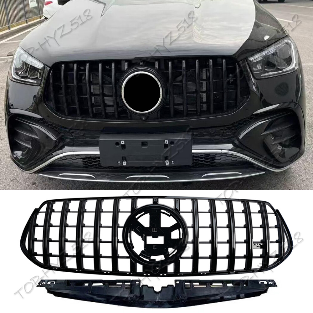 UEMATU Support Téléphone Voiture Pour Mercedes Benz GLE AMG 43 53 63 63S,Rotatif à 360° Réglable Très Stable Porte Telephone Voiture,pour Grille D'aération De Accessoire Voiture,A Black