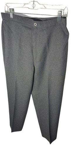 Pantalones Levi Strauss Doblados De Colección Para Mujer Talla 16 Gris Recto Hechos en EE. UU. - Imagen 2 de 8