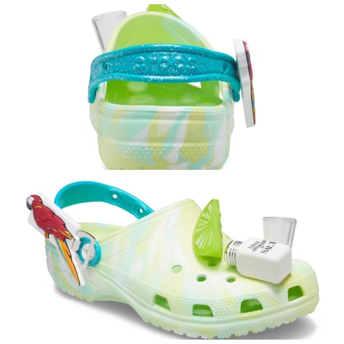 Margaritaville x Crocs Clogs Shoes 207369-3U4 Mens Sizes 