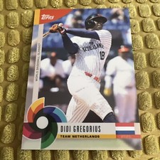 2023 Topps World Baseball Classic Global Stars #47 Didi Gregorius Black SP