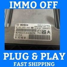 PLUG & PLAY PEUGEOT 207 ENGINE ECU 0281015848 9674244680 IMMO OFF UNLOCKED