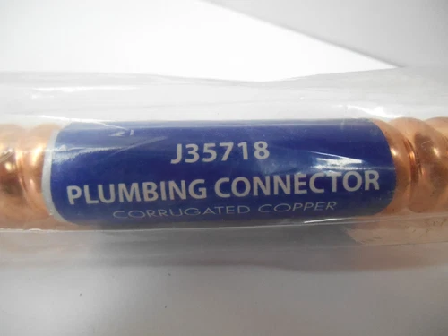 Jones Stephens J35718 CVR 3/4" FIP X 3/4" SWT X 18" Water Heater Connector - Picture 2 of 4