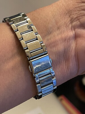 腕時計　シルバー Michael Kors MK-5615 PARKER Silver & Pave Crystals Chrono Quartz
