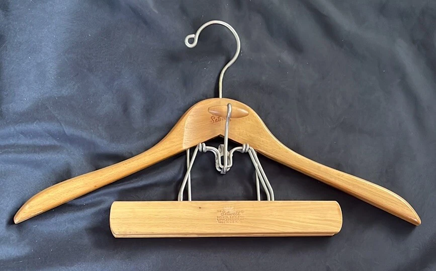 Wooden Standard 1940s Vintage Clothes Hangers for sale | eBay