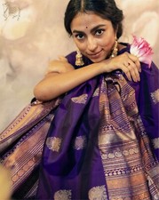 Party Sari Saree Wear Indian Silk Wedding Blouse Bollywood New Designer Ethnic