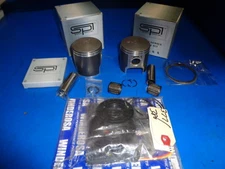 SKIDOO ROTAX 377/380 MOTOR REBUILD KIT PISTONS/GASKETS  .010" oversize 1980-89
