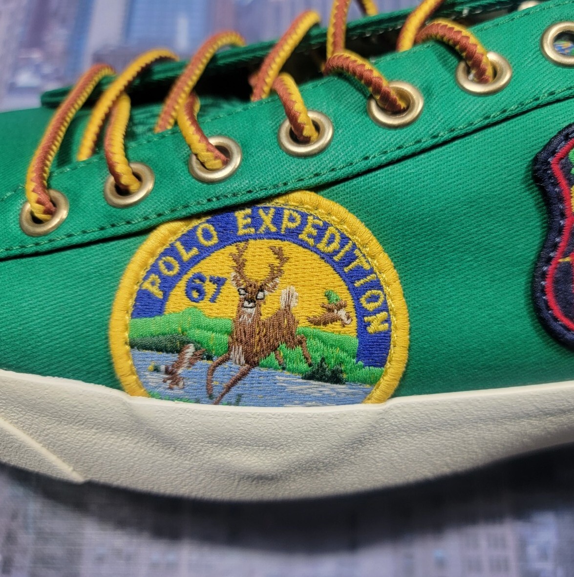 Polo Ralph Lauren Nelson Southwest Polo Expedition Sneaker Sz 9.5