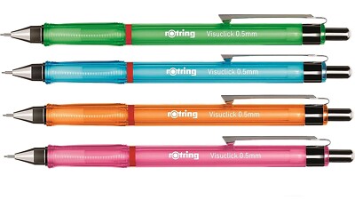 rOtring Visuclick Mechanische Stifte 0.5mm Mit 24 Gratis Kabel Mit Jedem Stift