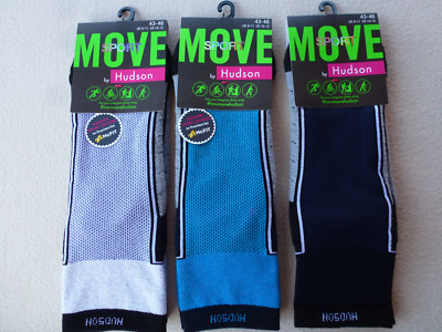 HUDSON  Herren Sportsocken Kurzsocken MOVE SPORT Plüschsohle Gr 39-42 43-46