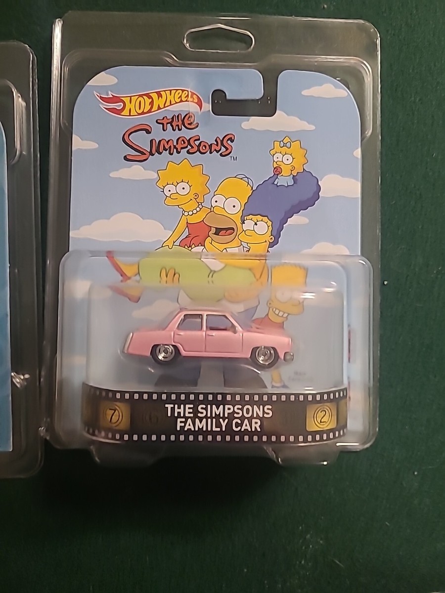 Hot Wheels Retro Entertainment Set of 2 Simpsons | eBay