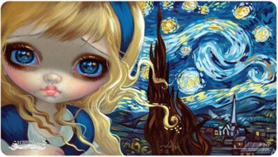 Ultra Pro Jasmine Becket-Griffith Strangeling Playmat Starry Night Limited Edn