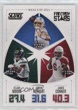 2022 Score Fantasy Stars Elijah Moore Justin Herbert James Conner #FS9 2r8