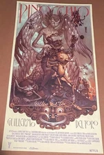 Pinocchio Guillermo Del Toro Signed Autographed Art Print Poster James Jean OOP