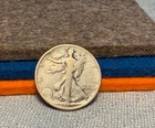 (#102832) Walking Liberty Half Dollar:  1919  VG details  Scratch   (see video!)