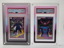  1990 & 1991 IMPEL MARVEL UNIVERSE GALACTUS # 75 & # 59 PSA 10 GEM-MINT CARDS