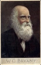 Artist Postcard Writer William Cullen Bryant, Portrait - 5058032