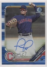 2019 Bowman Chrome Prospect Blue Refractor 17/150 Conner Capel #CPA-CC Auto eq1