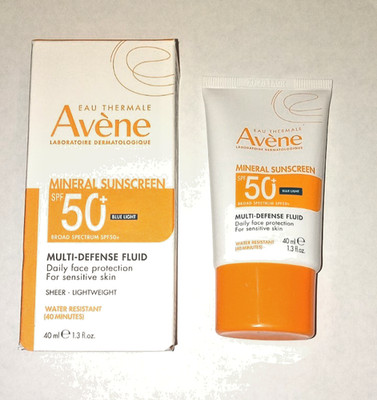 Avene Mineral Sunscreen Multi-Defense Fluid SPF 50+ (40ml/1.3fl.oz) Ex 5/2026
