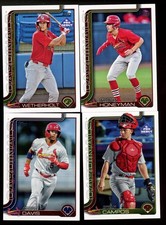 2025 TOPPS PRO DEBUT ST. LOUIS CARDINALS  TEA...