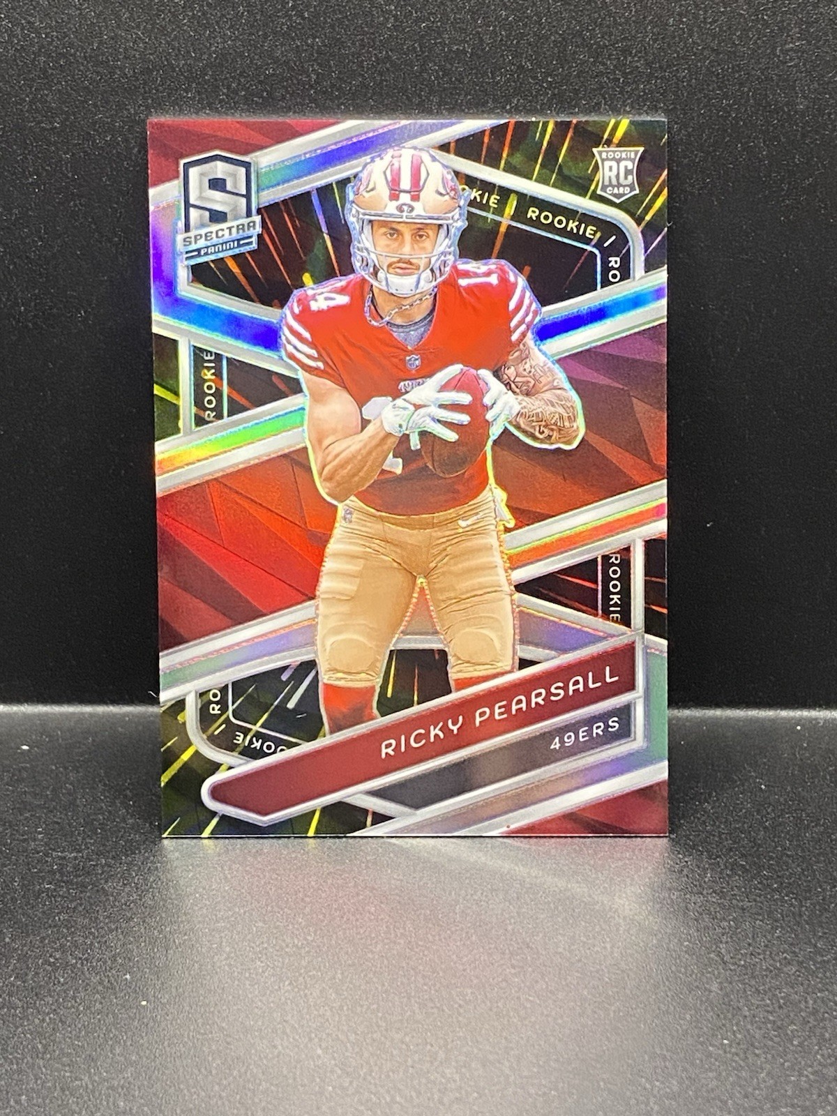 2024 Panini Spectra - Rookies Ricky Pearsall #124 - Hyper Prizm /75 (RC)