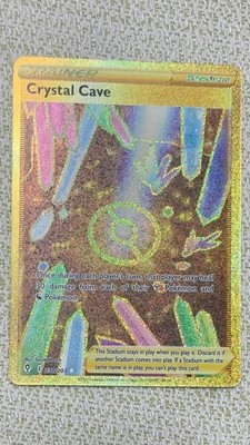 Crystal Cave - 230/203 - Secret Rare - Evolving Skies - Pokemon Card - NM/M
