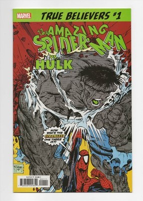 The Amazing Spider-Man vs. Hulk True Believers #1 NM 2019
