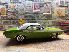 New Acme Retro Hobby Exclusive 1:18 Scale 1971 Dodge Challenger R/T (Green)