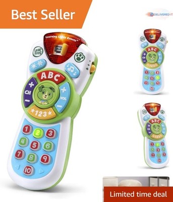 Kids Learning Lights Remote Green Educational Toy for Infants Age 6+