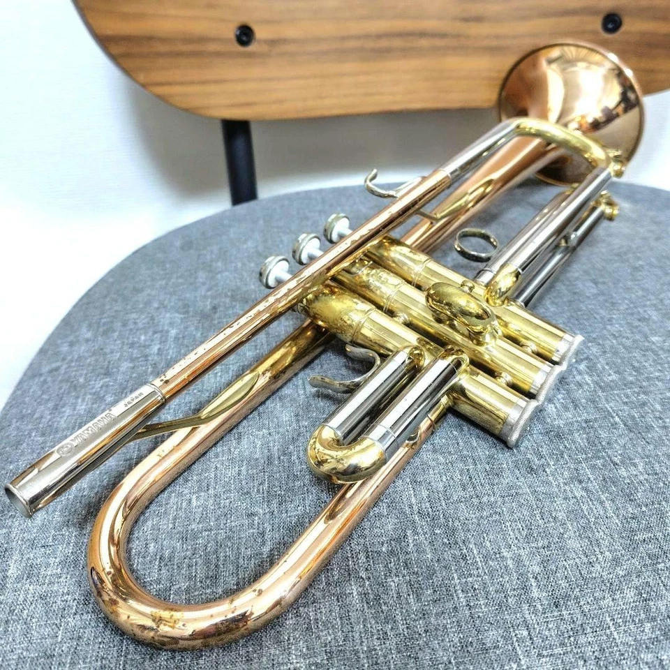 YAMAHA YTR-634 Vintage Trumpet Red Brass Bell Used With Hard Case - Image 3 of 4