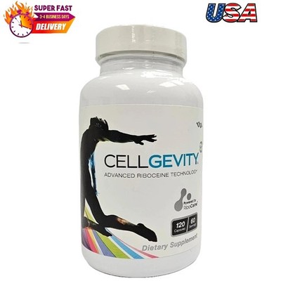 CellGevity Advanced RiboCeine Technology   120 Capsules   Gluta - Free Shipping!