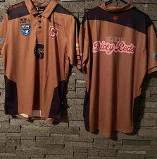 Glebe Dirty Reds 2025 Players Polo Shirt