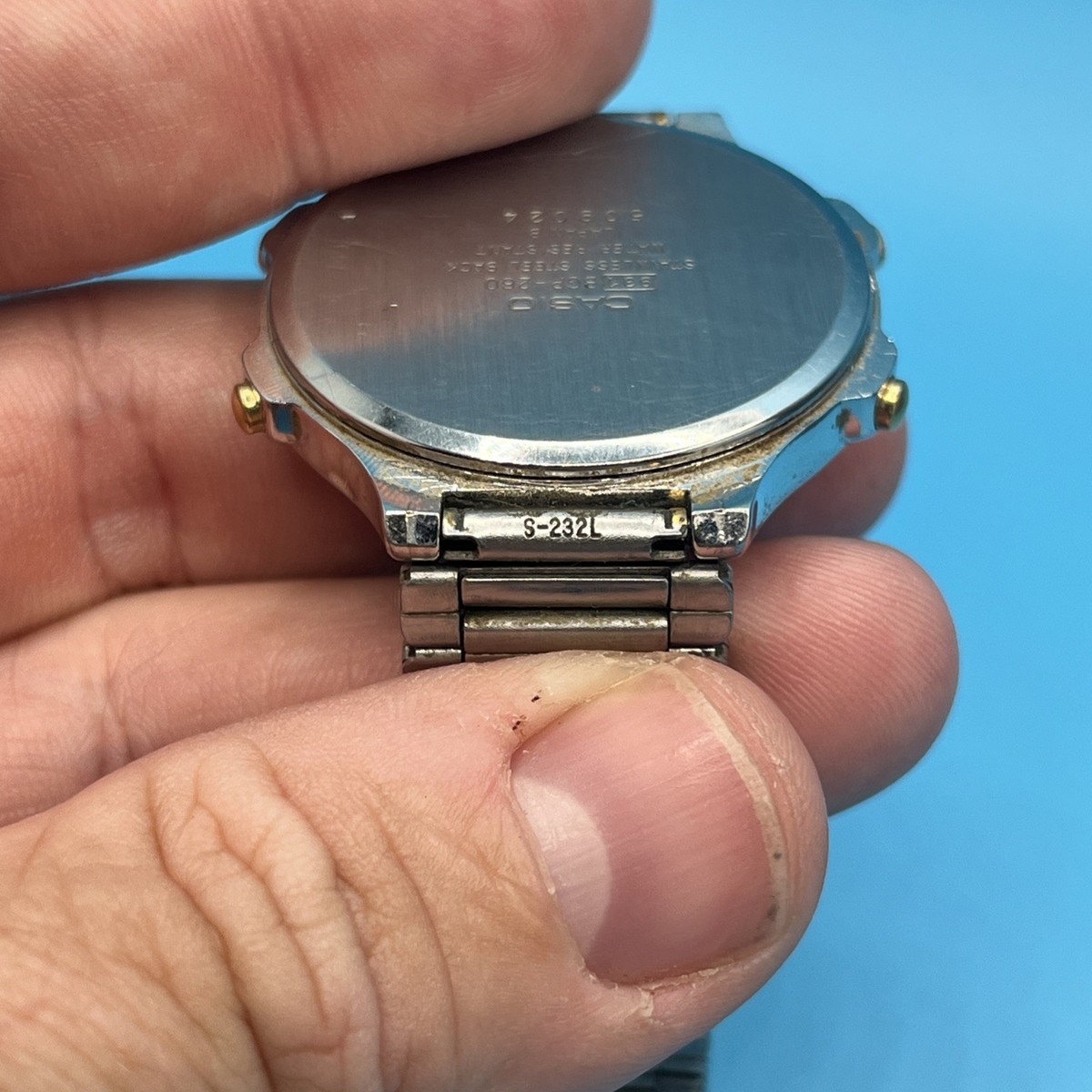 CASIO カシオ　BGP-260 　腕時計　　レア　ビンテージ 90's Casio BGP-260 Working Rare Vintage - Triple Timezone Multi