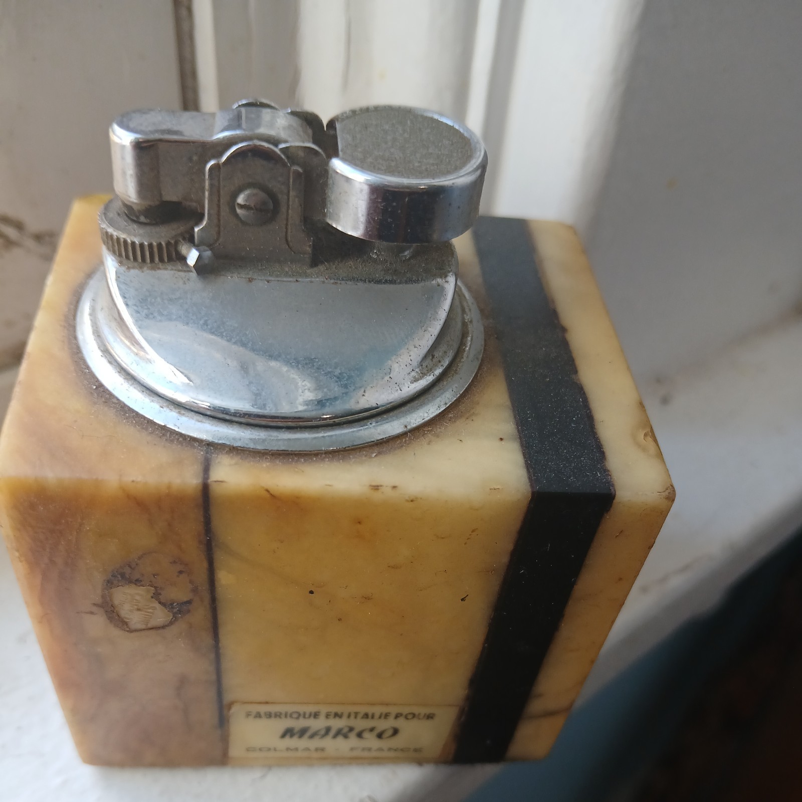 Signed Metal Lighter Untested W. Germany