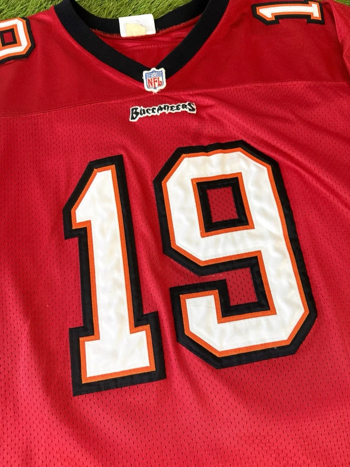 Keyshawn Johnson Tampa Bay Buccaneers 2000 Team Issued Authentic Football Jersey - Image 4 of 4